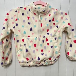 Athletic cozy Sherpa pullover